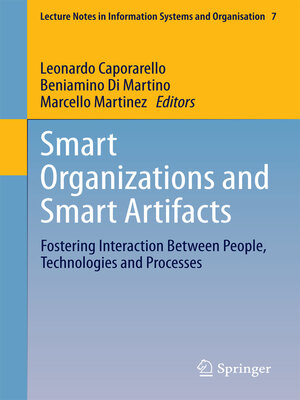 cover image of Smart Organizations and Smart Artifacts